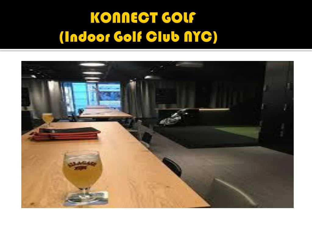konnect golf indoor golf club nyc