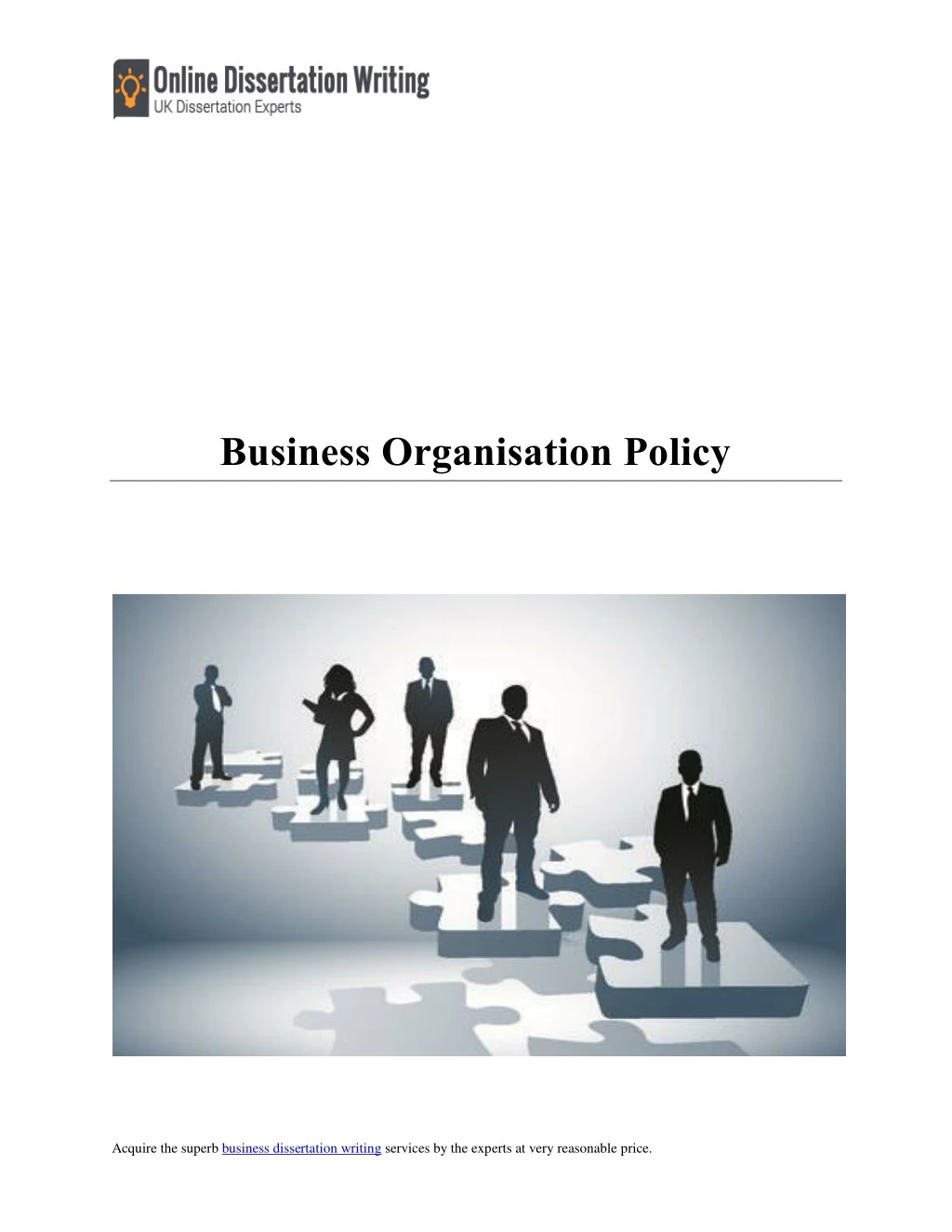 business organisation policy