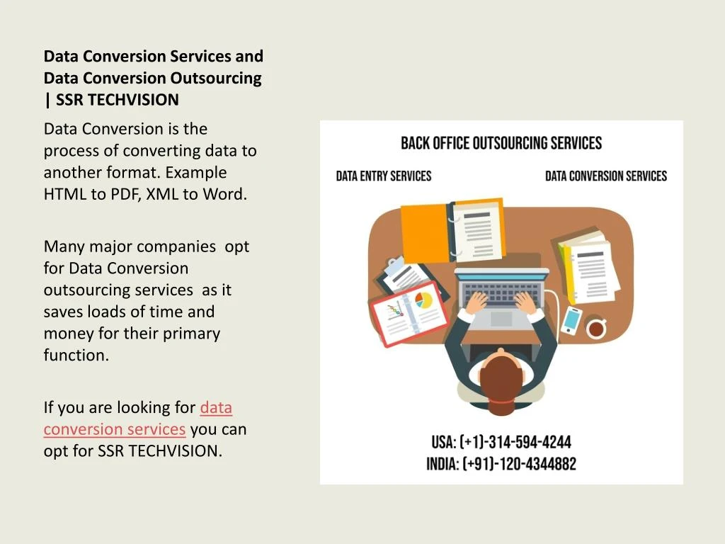data conversion services and data conversion outsourcing ssr techvision