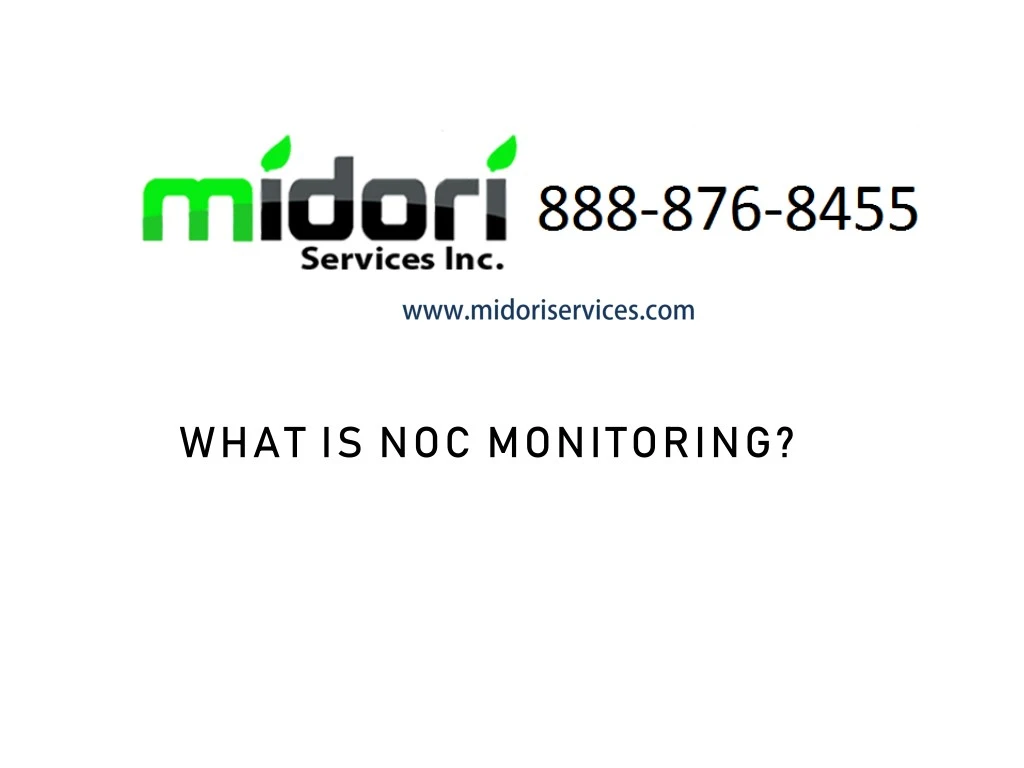 what is noc monitoring