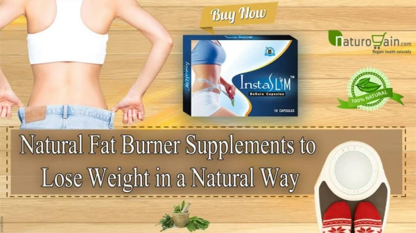 Natural Fat Burner Supplements to Lose Weight in a Natural Way