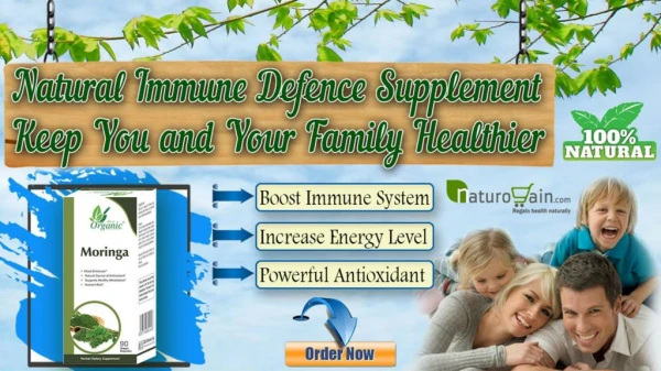 Natural Immune Defence Supplement Keep You and Your Family Healthier