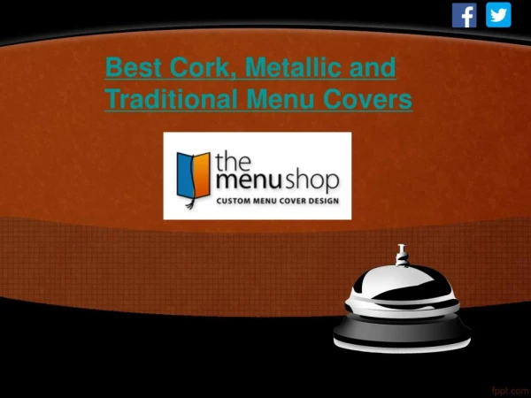 Best Cork, Metallic and Traditional Menu Covers