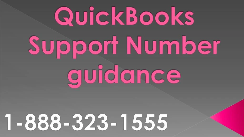 quickbooks support number guidance