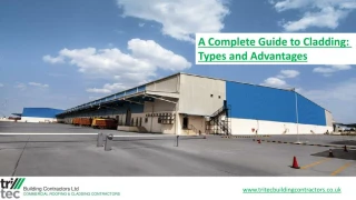 Complete guide to claddings - slide 1