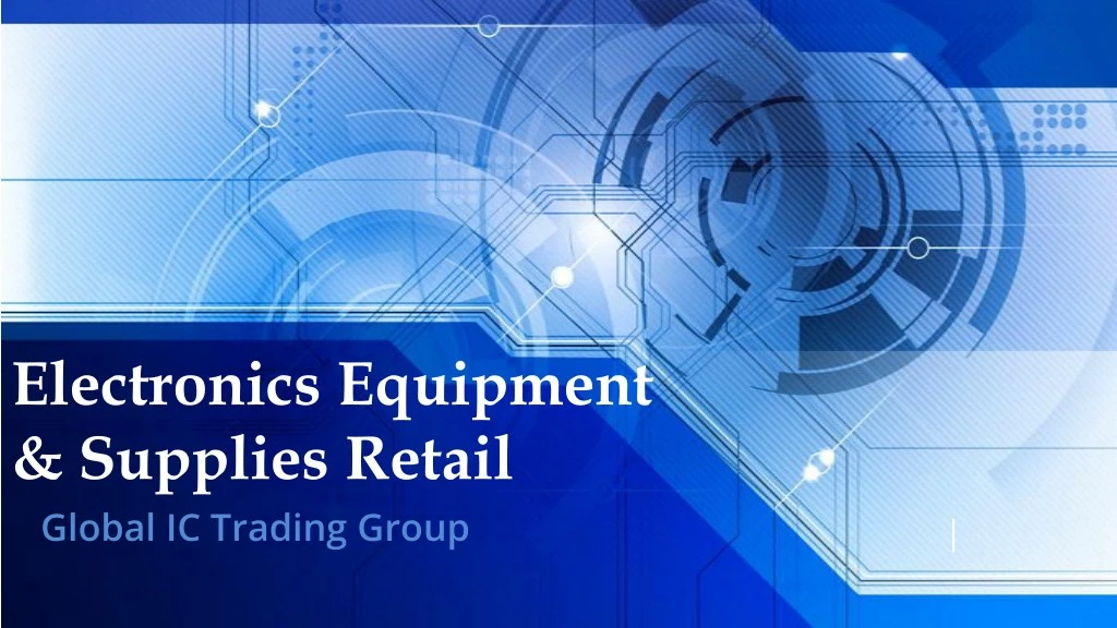 electronics equipment supplies retail global