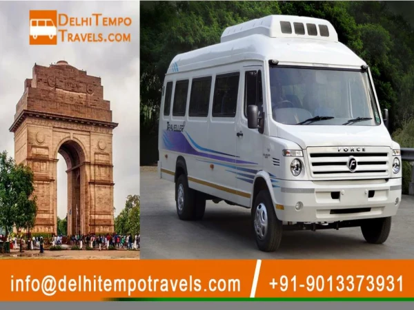 Luxury Tempo Traveller Hire Delhi