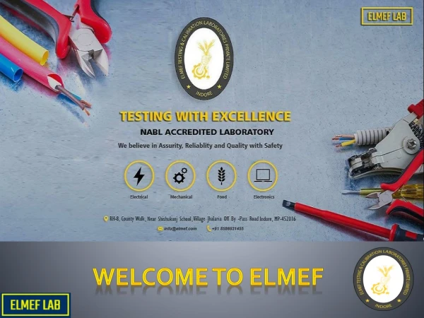ELMEF Testing & Calibration Laboratories Pvt. Ltd.