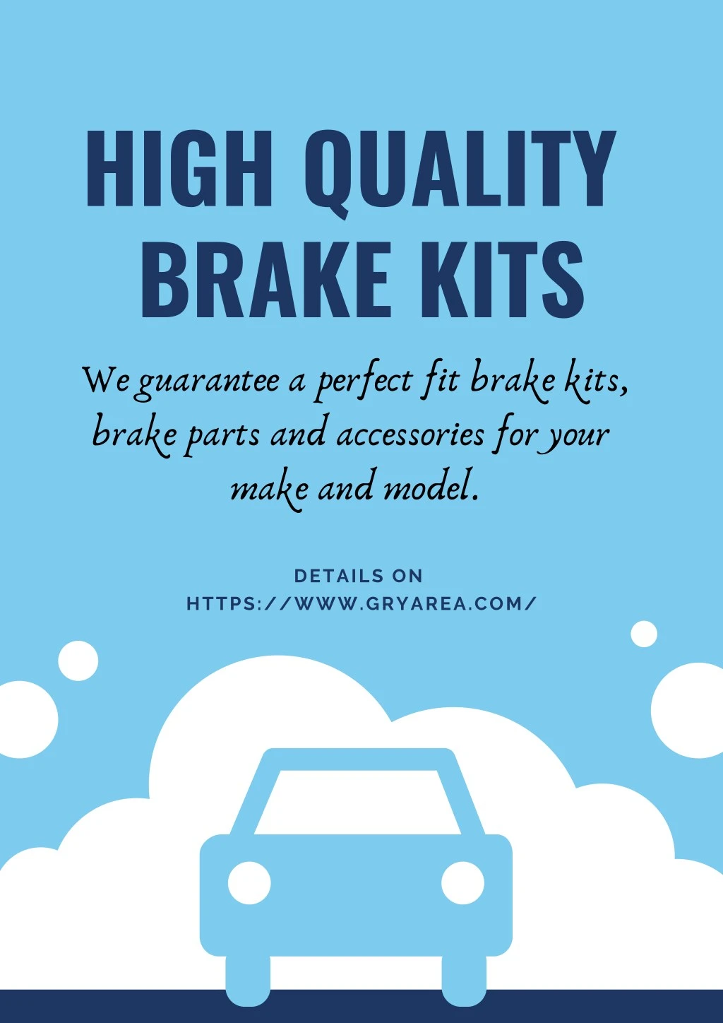 high quality brake kits brake parts
