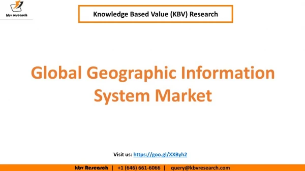 Geographic Information System (GIS) Market to reach a market size of $23.7 billion by 2024