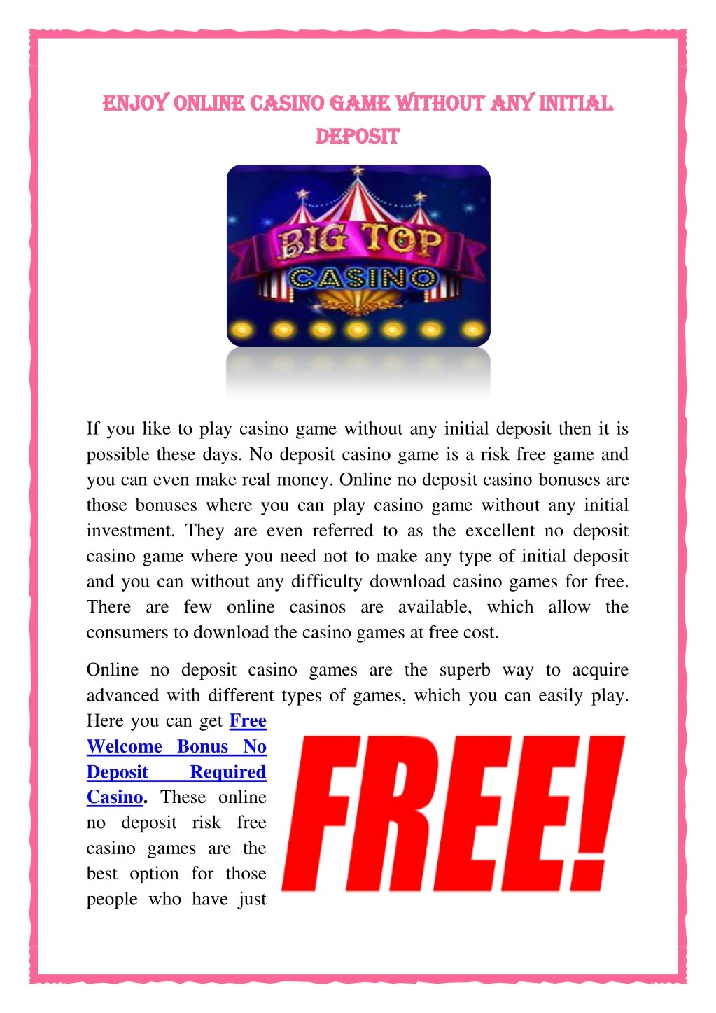 en enjoy joy online online casino