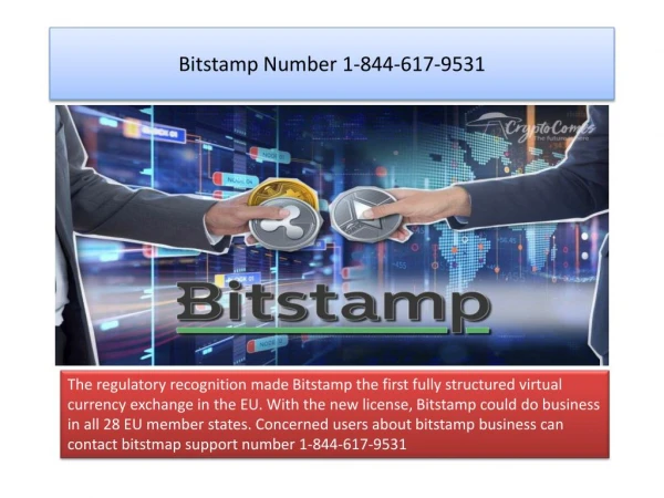 Bitstamp Support Number 1-844-617-9531