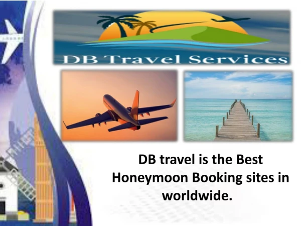 honeymoon package specials for newly married couple