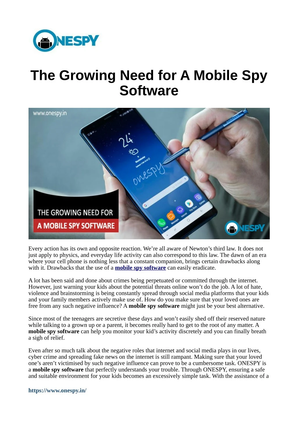 the growing need for a mobile spy software