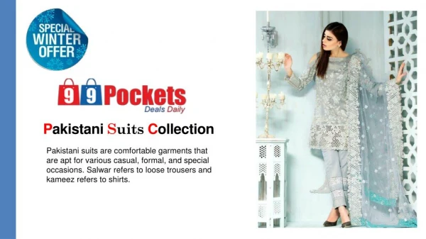 Pakistani Suits Collection