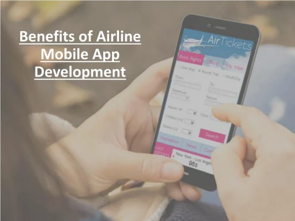 Benefits of Airline Mobile App Development