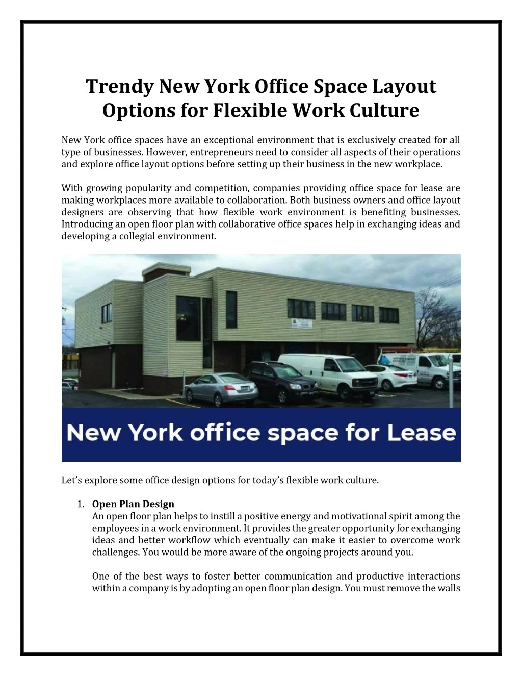 trendy new york office space layout options