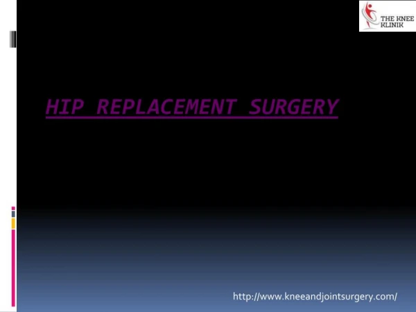 Hip Replacement Surgery in Pune|India