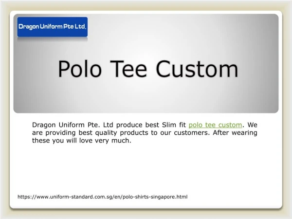 Polo Tee Custom