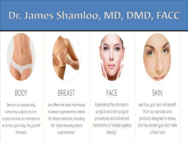 Dr. James Shamloo, MD, DMD, FACC
