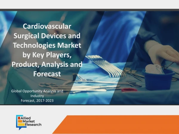 Cardiovascular Surgical Devices and Technologies Market- Competitive Developments, Leading Players and their Core Compet