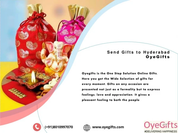 This Diwali Send Gifts to Hyderabad Via OyeGifts