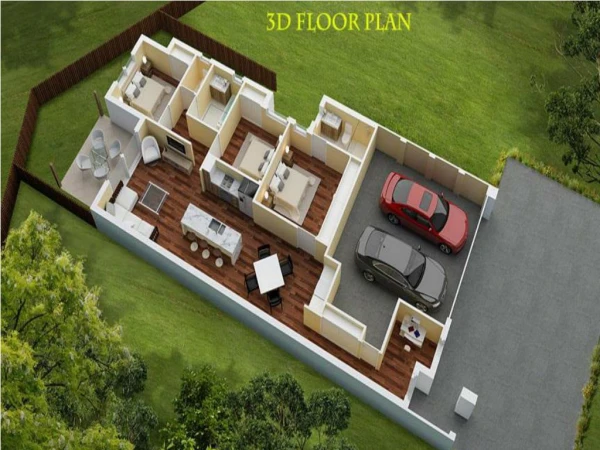 3D Floor plan design services