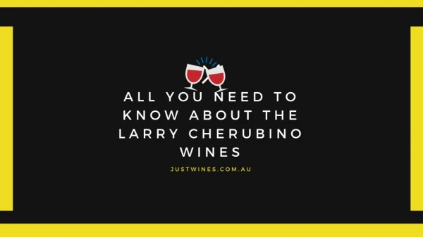 Larry Cherubino Wines