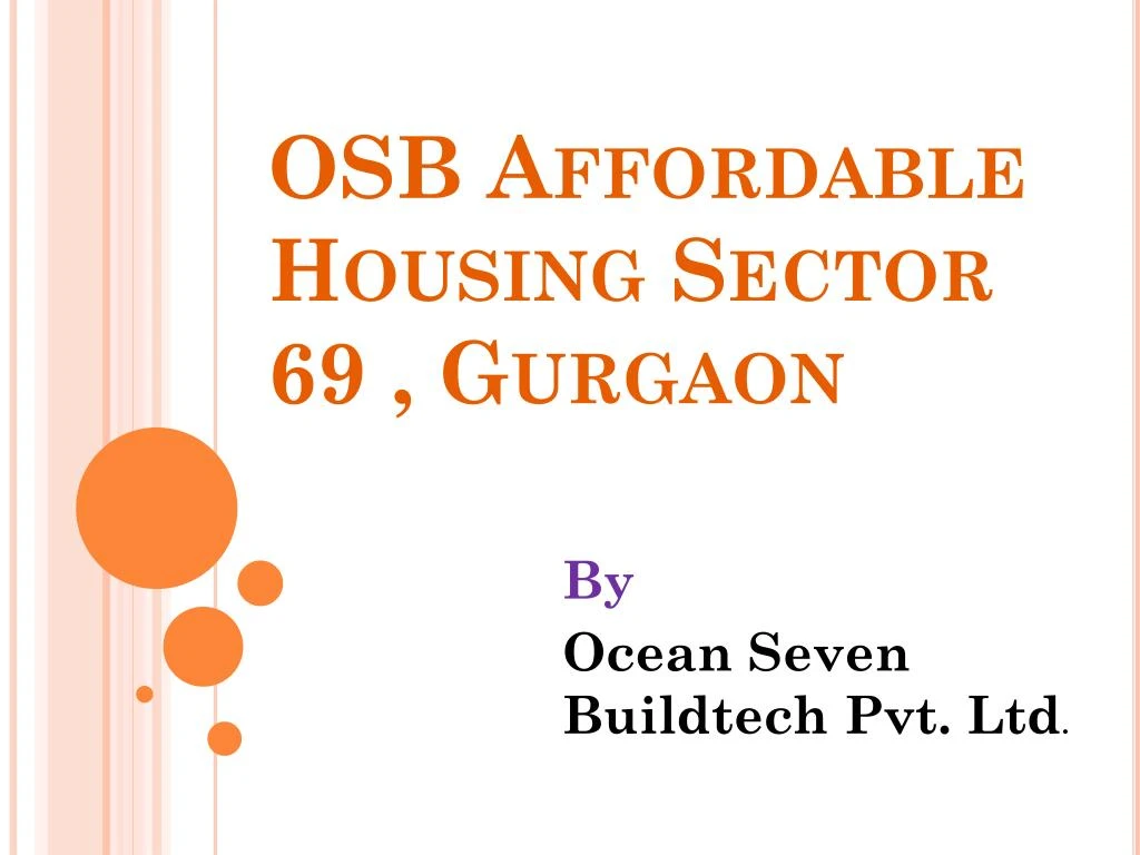 osb affordable housing sector 69 gurgaon