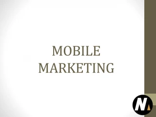 MOBILE MARKETING - slide 1