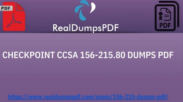 How I Prepared Checkpoint CCSA 156-215.80 Dumps In One Week?