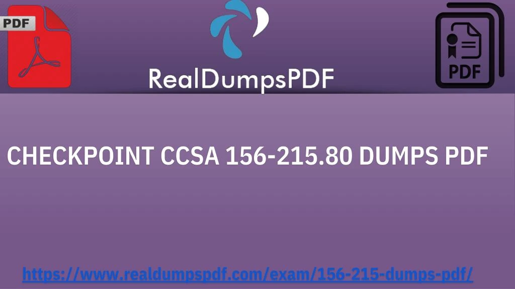 checkpoint ccsa 156 215 80 dumps pdf https www realdumpspdf com exam 156 215 dumps pdf