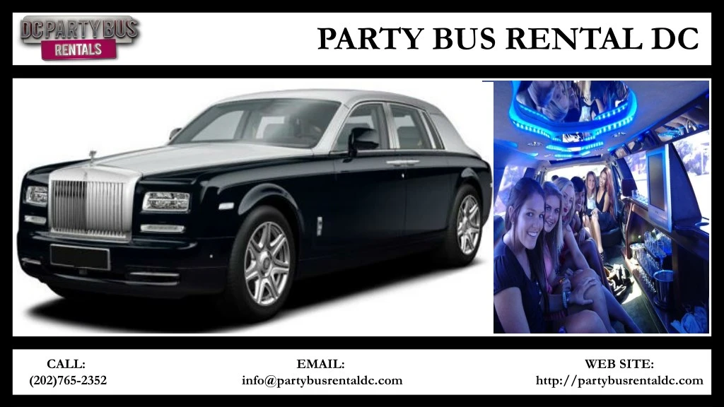 party bus rental dc