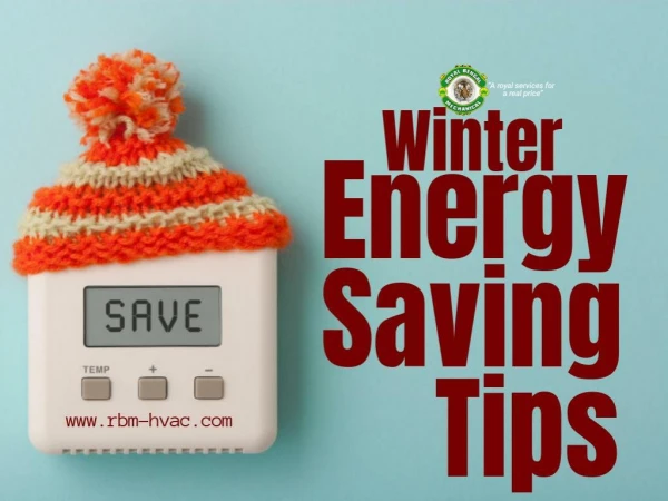 Winter Energy Saving Tips