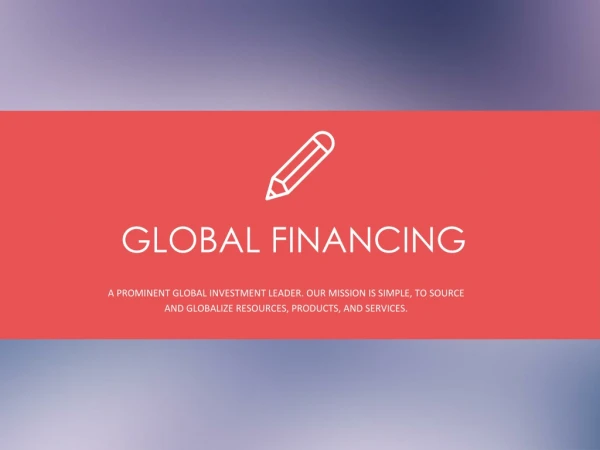 Global Financing - Turnkey Financial Solutions