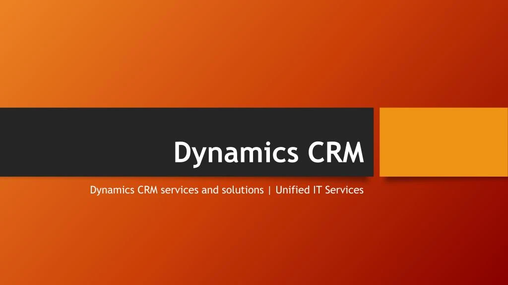 dynamics crm