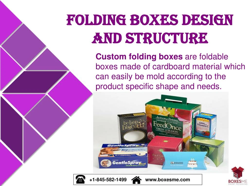 folding boxes design and structure