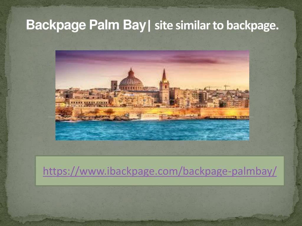 backpage palm bay site similar to backpage