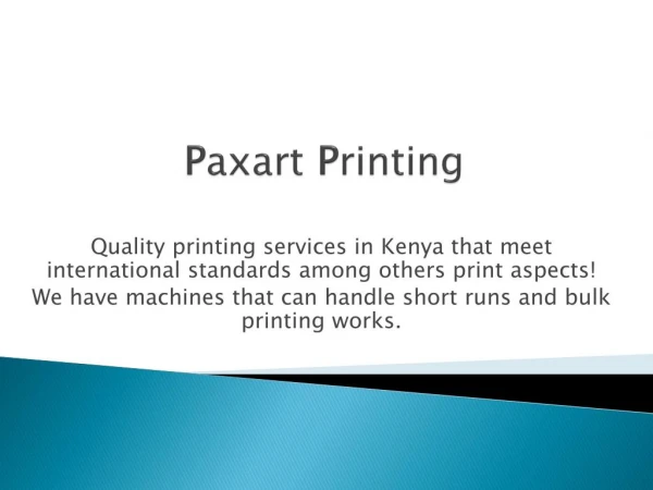 digital printing services nairobi kenya