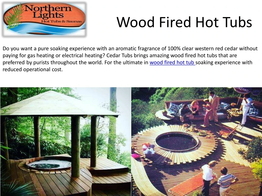 wood fired hot tubs