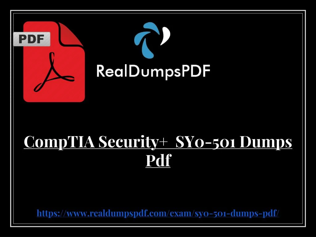 comptia security sy0 501 dumps pdf https www realdumpspdf com exam sy0 501 dumps pdf