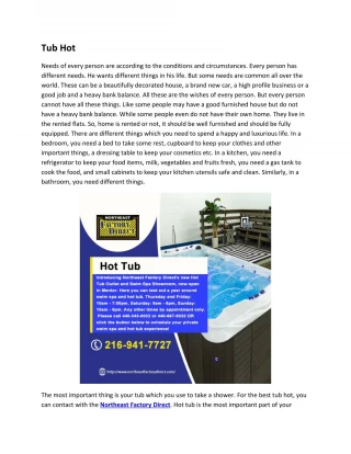 Tub Hot - slide 1