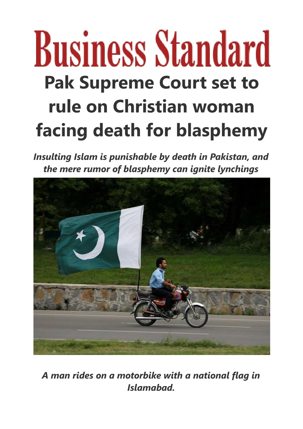 pak supreme court set to rule on christian woman