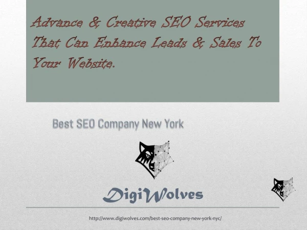 Advance And Creative SEO Services In New York | Digiwolves