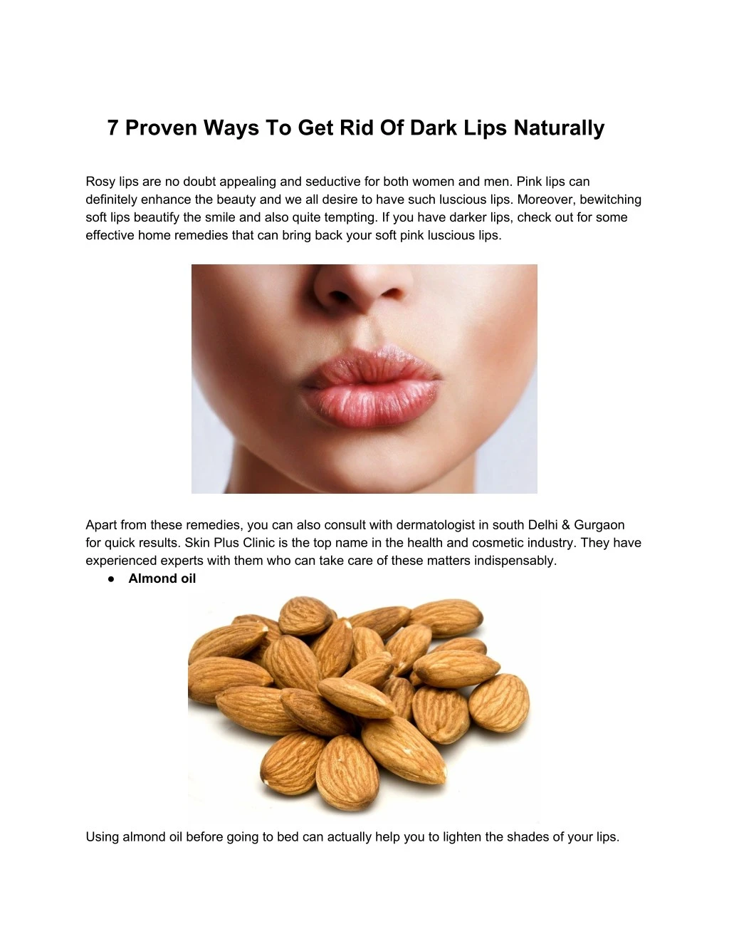 7 proven ways to get rid of dark lips naturally