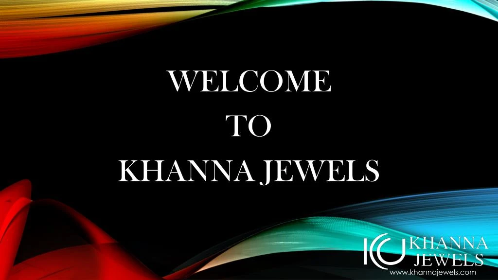 welcome to khanna jewels