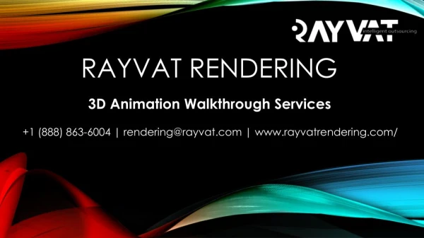 3D Walkthrough Services - 3D Walkthrough Animation Company
