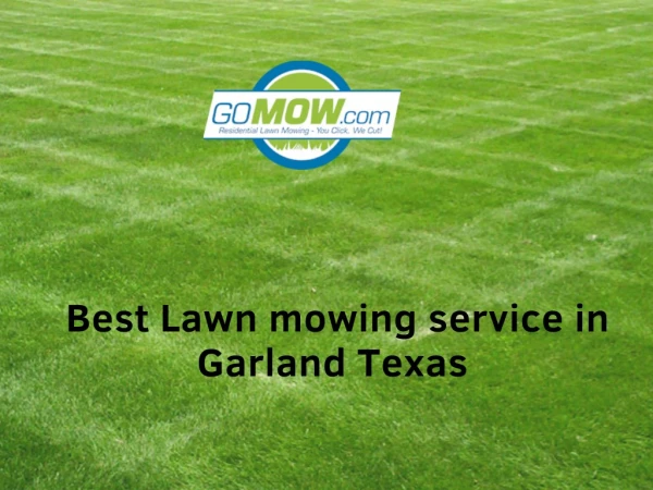 Looking FREE QUOTE for best Lawn mowing service in Garland?
