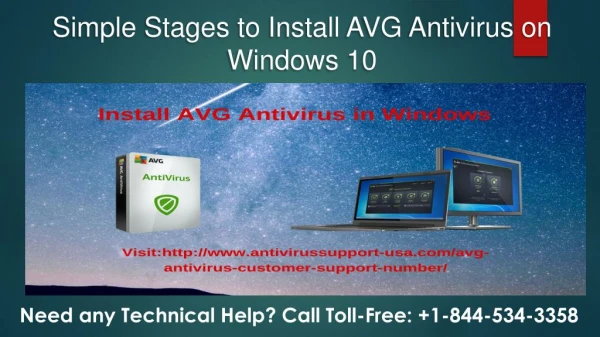 AVG Antivirus Tech Support: AVG Customer Care 1-844-534-3358 Number