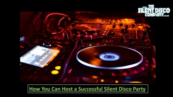 Hosting a Successful Silent Disco Party